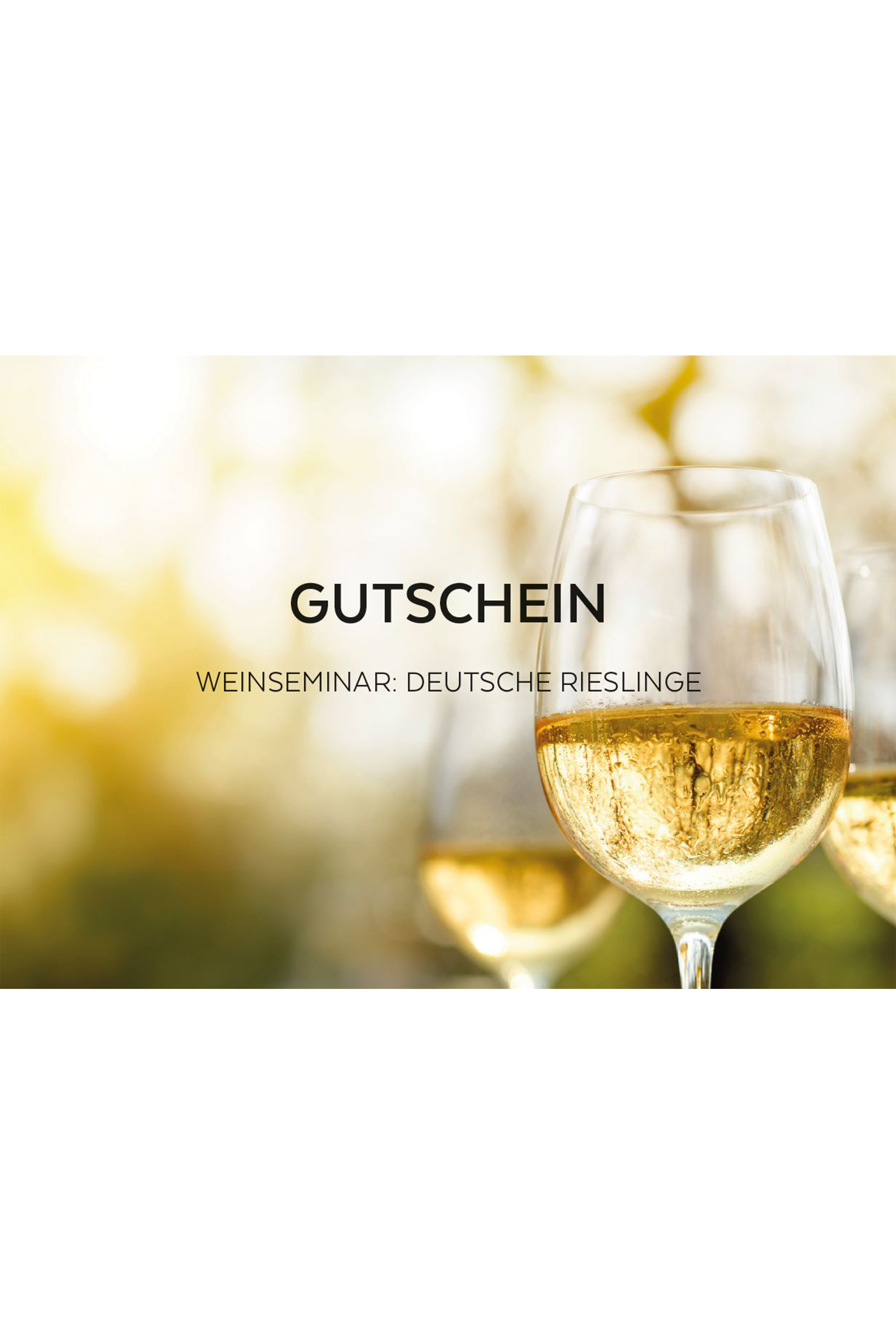 Eintritt Weinseminar Deutsche Rieslinge
