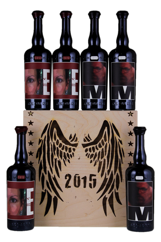 2015 Estate Box-Set Syrah “M” & Grenache “E” 2015 Estate Box-Set Syrah “M” & Grenache “E”