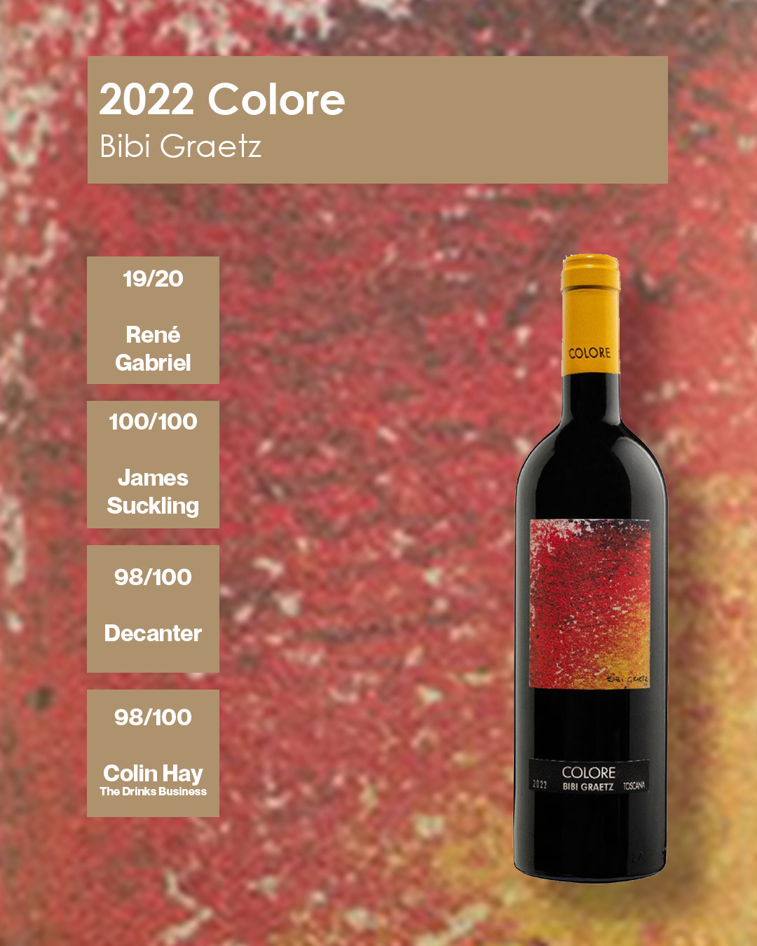 2022 Colore IGT Toscana Rosso 2022 Colore IGT Toscana Rosso