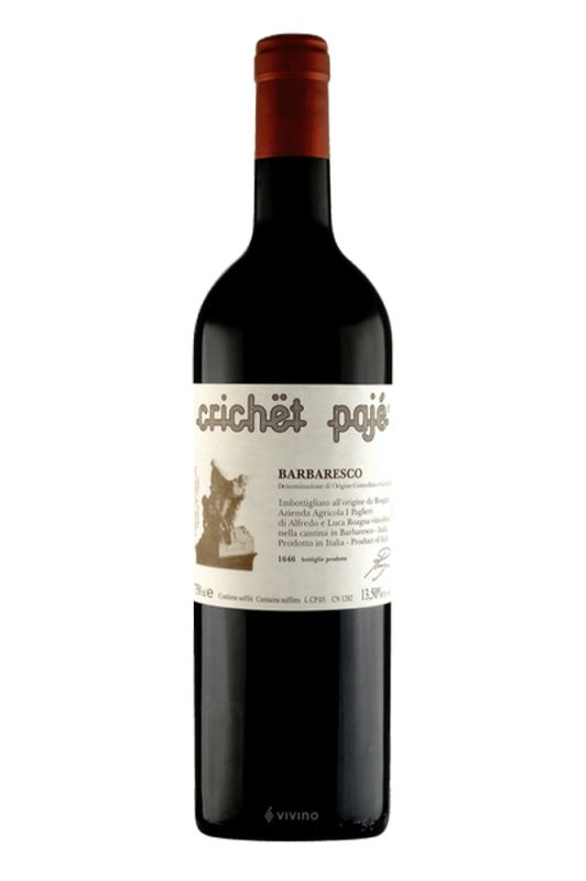 2016 Barbaresco Crichet Paje 2016 Barbaresco Crichet Paje