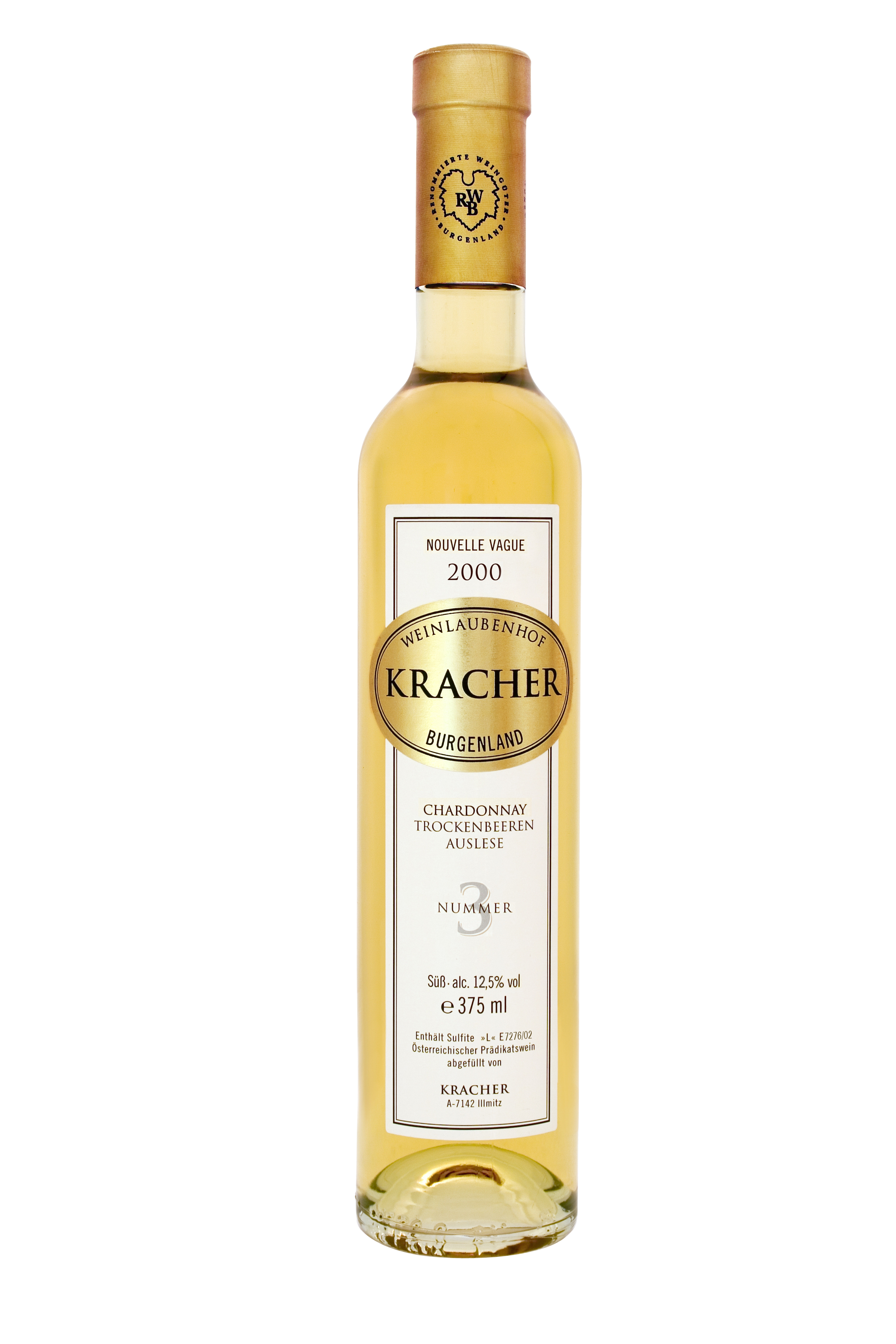 2000 TBA No. 3 Chardonnay 2000 TBA No. 3 Chardonnay