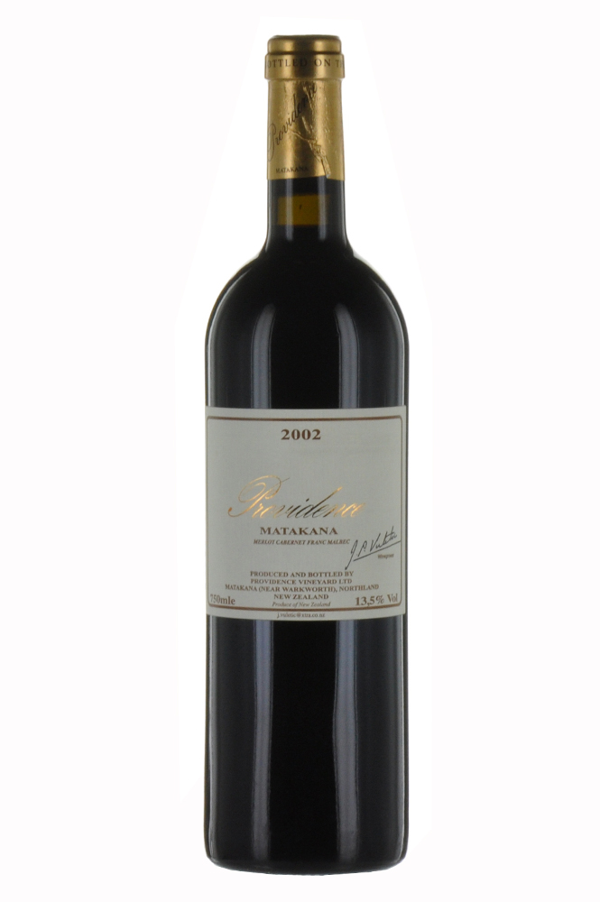 2002 PROVIDENCE Red Table Wine 2002 PROVIDENCE Red Table Wine